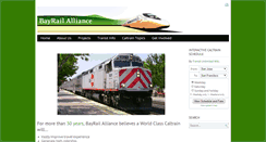 Desktop Screenshot of bayrailalliance.org